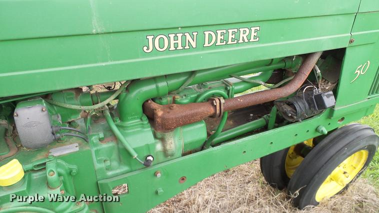 image for item DA6770 1952 John Deere 50 tractor