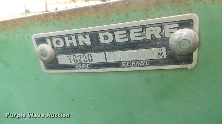 image for item DA7947 John Deere T0230 disk