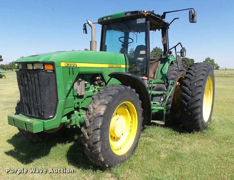 image for item DB2626 1999 John Deere 8300 MFWD tractor