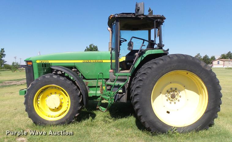 image for item DB2626 1999 John Deere 8300 MFWD tractor