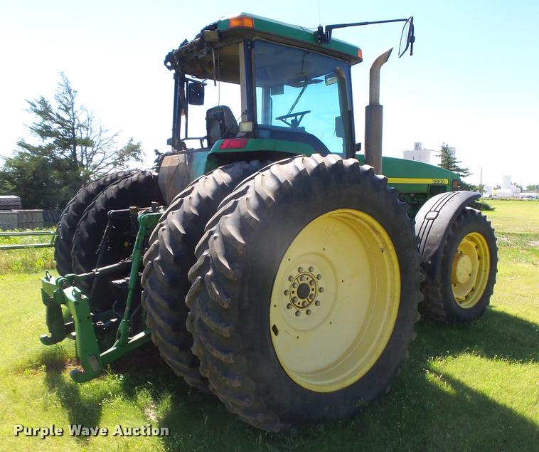 image for item DB2626 1999 John Deere 8300 MFWD tractor