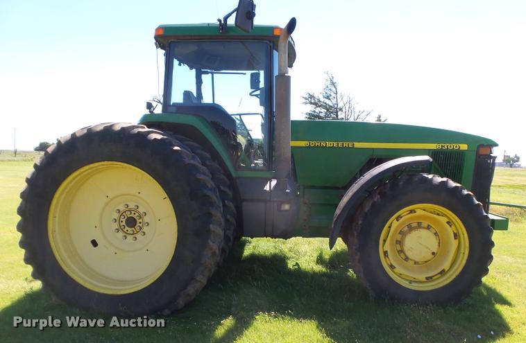 image for item DB2626 1999 John Deere 8300 MFWD tractor