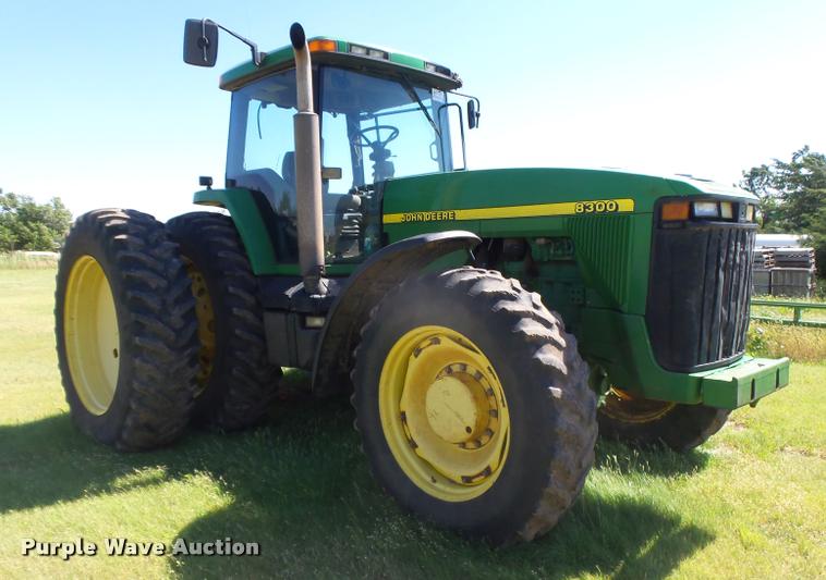 image for item DB2626 1999 John Deere 8300 MFWD tractor