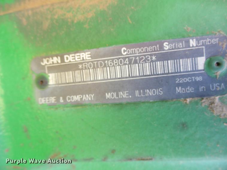 image for item DB2626 1999 John Deere 8300 MFWD tractor