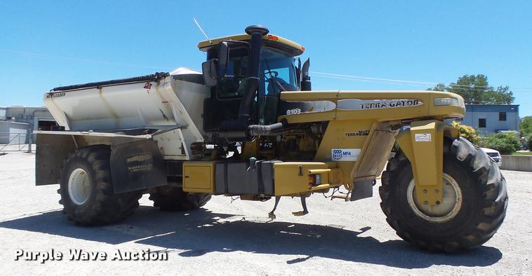 image for item DB5755 2002 Ag-Chem TerraGator 8103 self-propelled applicator