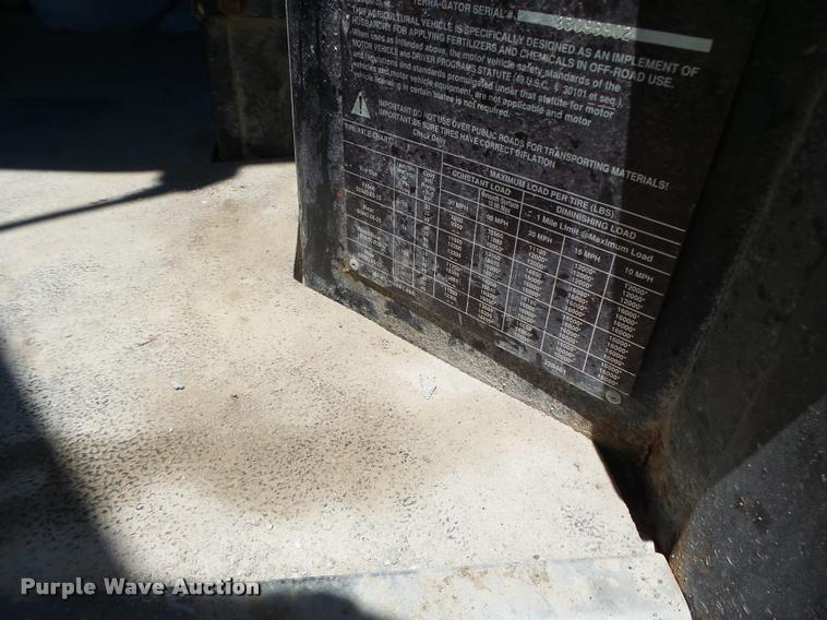 image for item DB5755 2002 Ag-Chem TerraGator 8103 self-propelled applicator