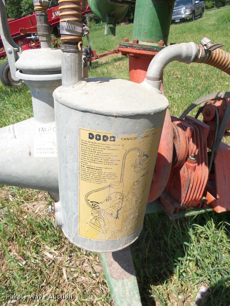 image for item DH9671 1998 Doda horizontal high pressure pump