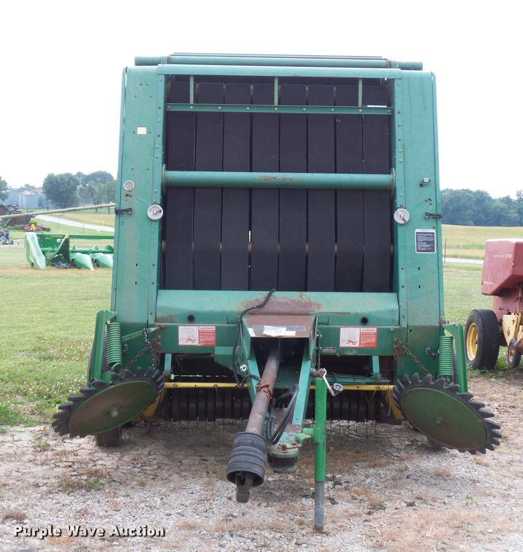 image for item DJ9603 1989 John Deere 535 round baler