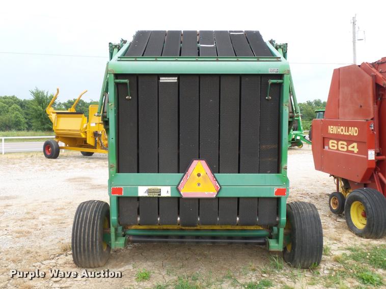 image for item DJ9603 1989 John Deere 535 round baler