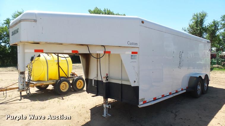 image for item DR9743 2006 Travalong enclosed equipment trailer