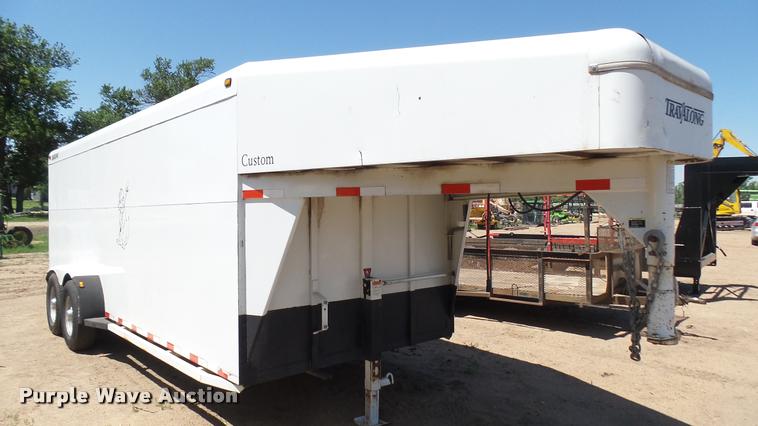 image for item DR9743 2006 Travalong enclosed equipment trailer