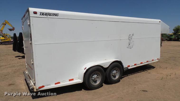 image for item DR9743 2006 Travalong enclosed equipment trailer