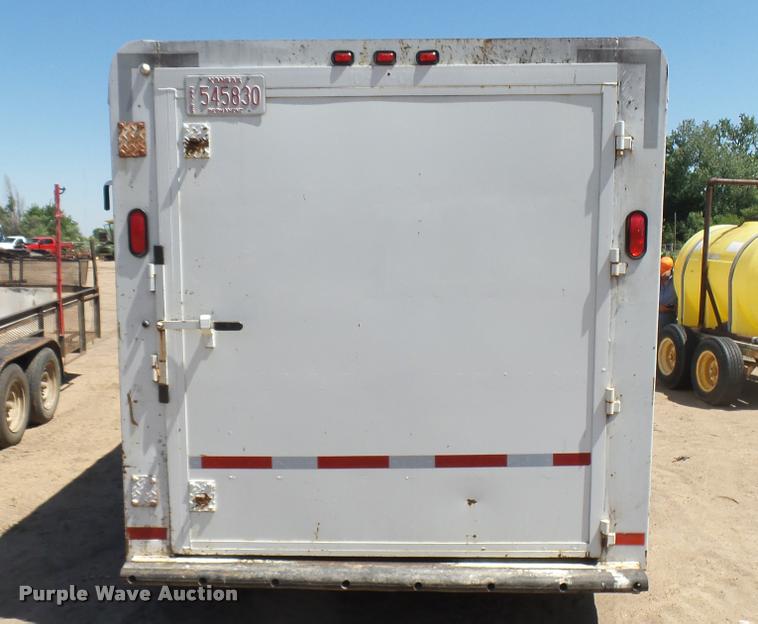 image for item DR9743 2006 Travalong enclosed equipment trailer