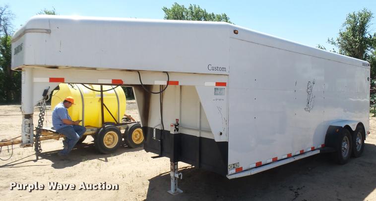 image for item DR9743 2006 Travalong enclosed equipment trailer