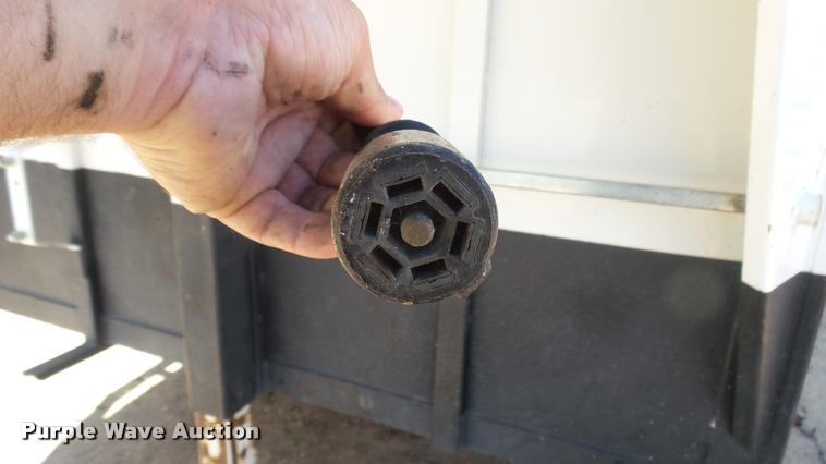 image for item DR9743 2006 Travalong enclosed equipment trailer