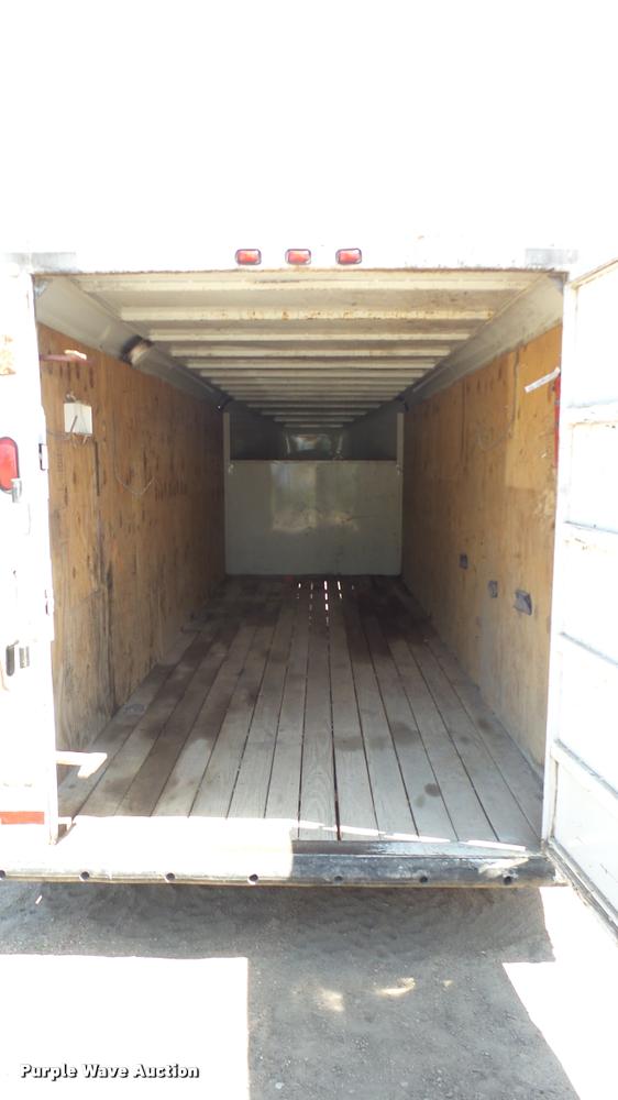 image for item DR9743 2006 Travalong enclosed equipment trailer