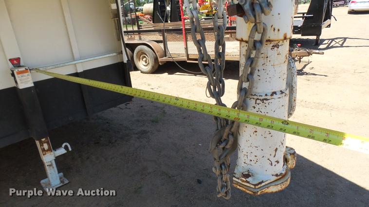 image for item DR9743 2006 Travalong enclosed equipment trailer