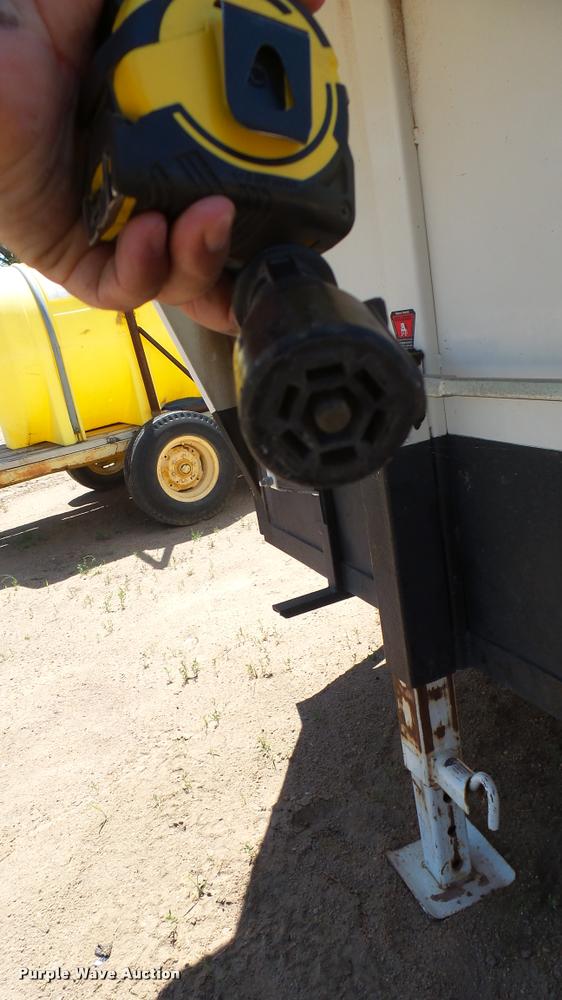 image for item DR9743 2006 Travalong enclosed equipment trailer