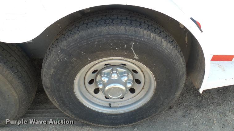 image for item DR9743 2006 Travalong enclosed equipment trailer