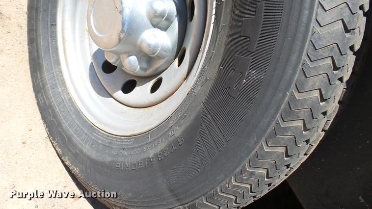 image for item DR9743 2006 Travalong enclosed equipment trailer