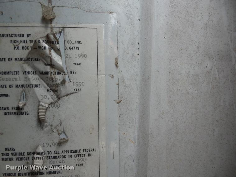 image for item K6473 1990 Chevrolet Kodiak applicator truck