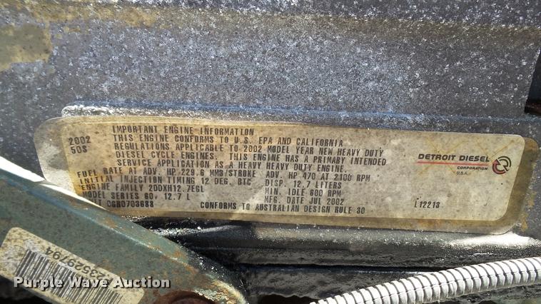 image for item DA1096 2003 Freightliner Columbia semi truck