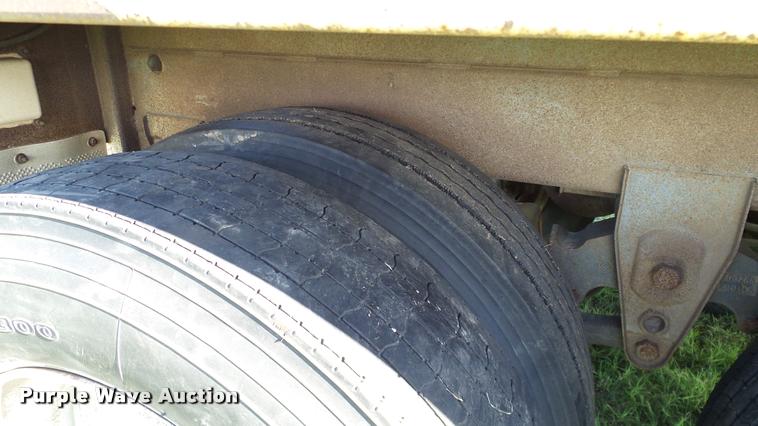 image for item DA6183 2005 Shop built double hopper grain trailer