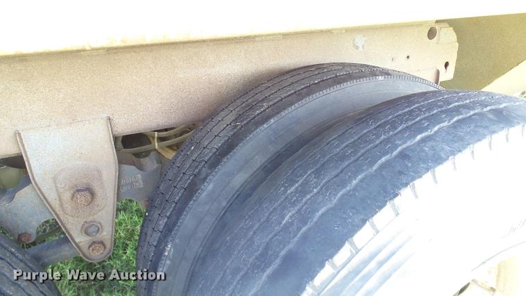 image for item DA6183 2005 Shop built double hopper grain trailer