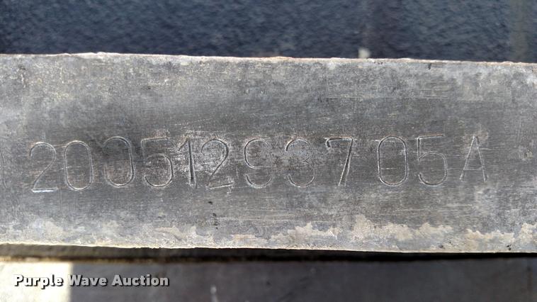 image for item DA6183 2005 Shop built double hopper grain trailer