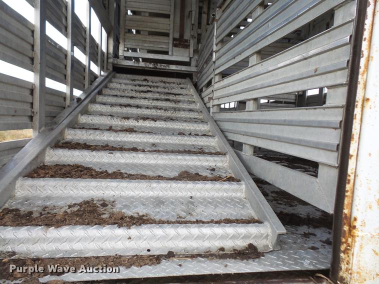 image for item DA6437 1976 American livestock trailer