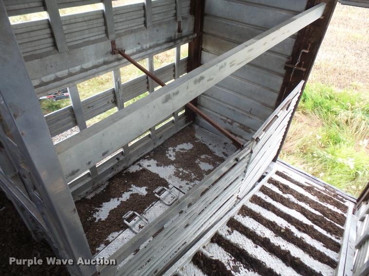 image for item DA6437 1976 American livestock trailer