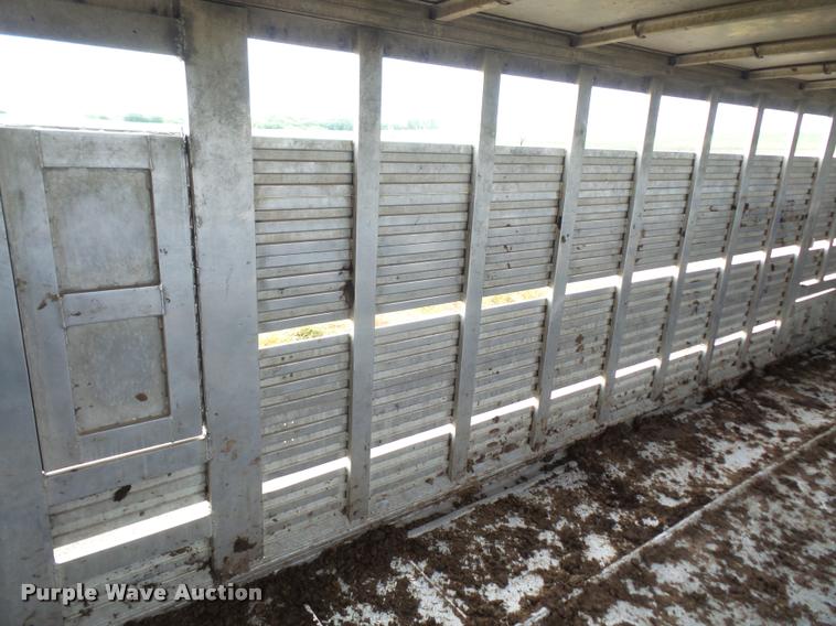 image for item DA6437 1976 American livestock trailer