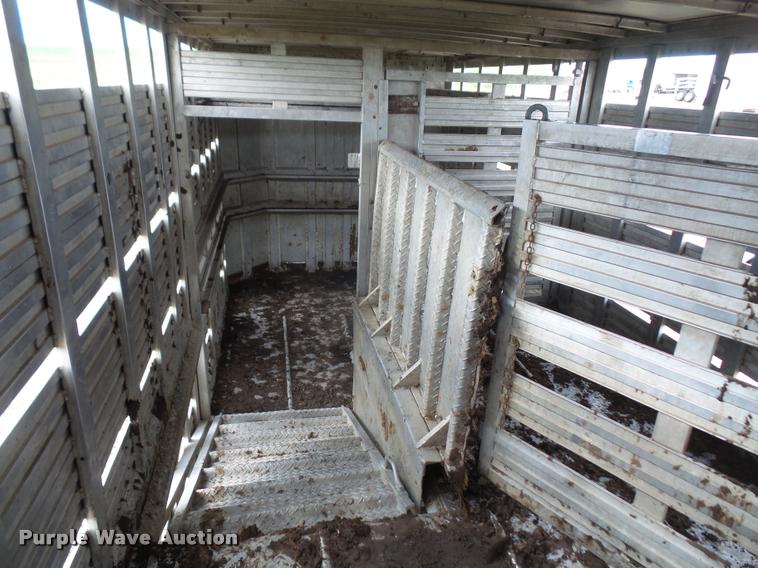 image for item DA6437 1976 American livestock trailer