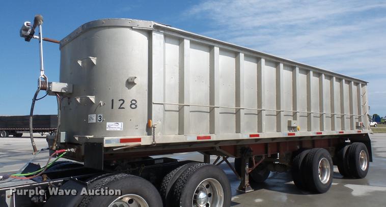 image for item DA6438 1978 Schien end dump trailer