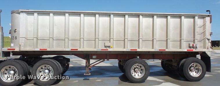 image for item DA6438 1978 Schien end dump trailer