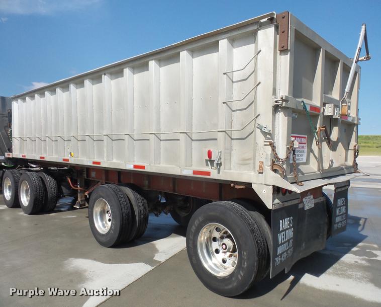 image for item DA6438 1978 Schien end dump trailer