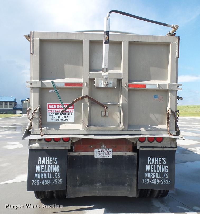 image for item DA6438 1978 Schien end dump trailer