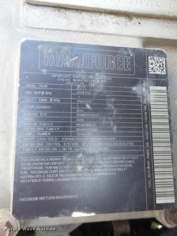 image for item DA6439 2012 International ProStar semi truck