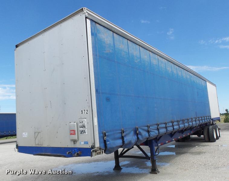 image for item DB5775 1997 Wabash curtain sided trailer