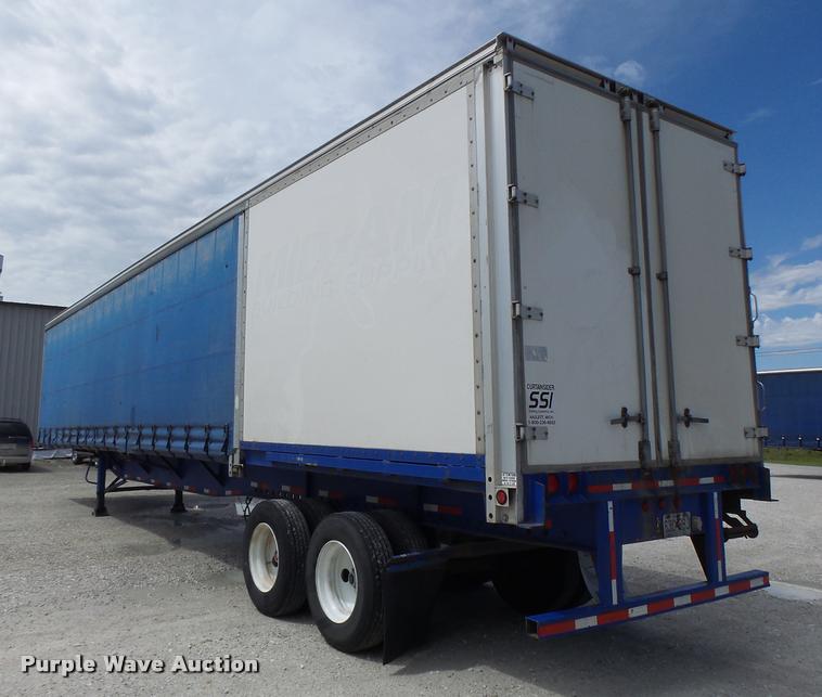 image for item DB5775 1997 Wabash curtain sided trailer