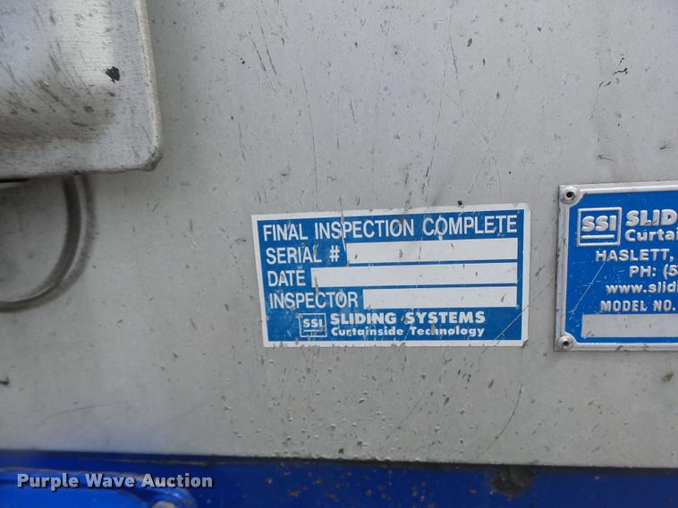 image for item DB5775 1997 Wabash curtain sided trailer