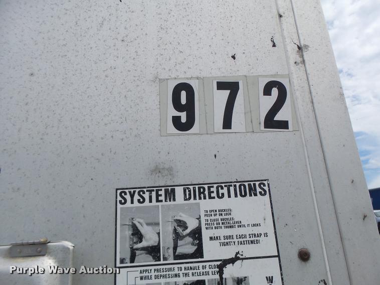 image for item DB5775 1997 Wabash curtain sided trailer