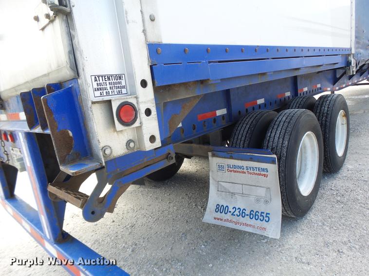 image for item DB5775 1997 Wabash curtain sided trailer