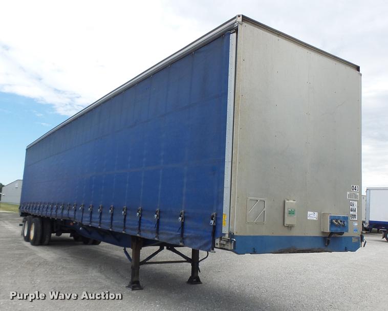 image for item DB5776 2002 Utility Trailers curtain sided trailer