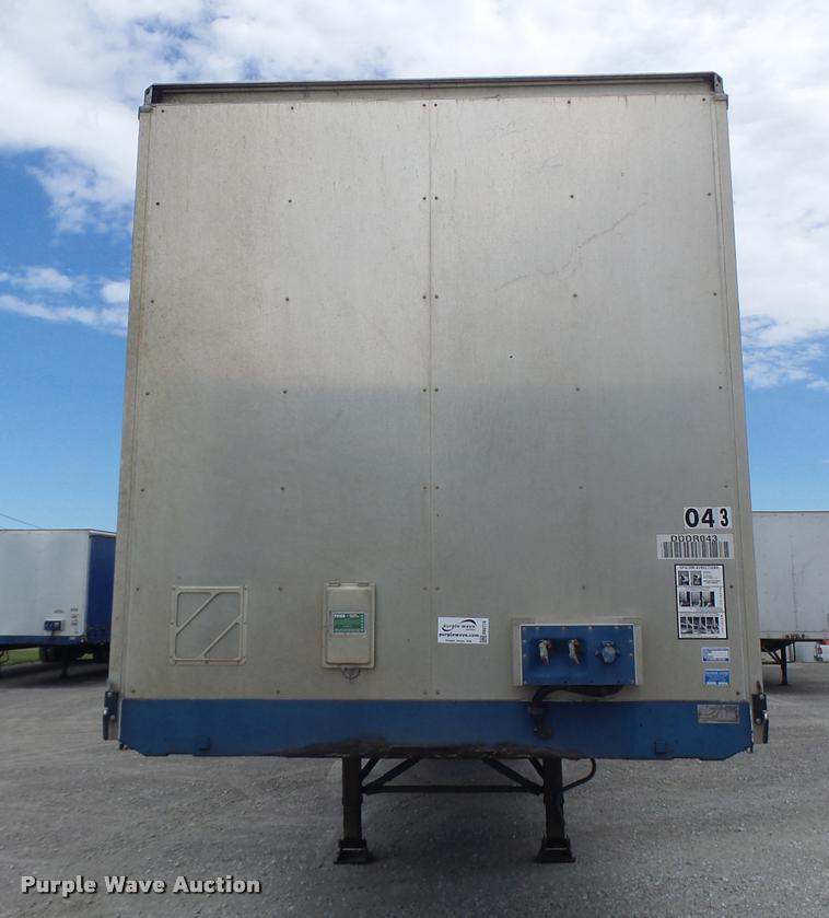 image for item DB5776 2002 Utility Trailers curtain sided trailer