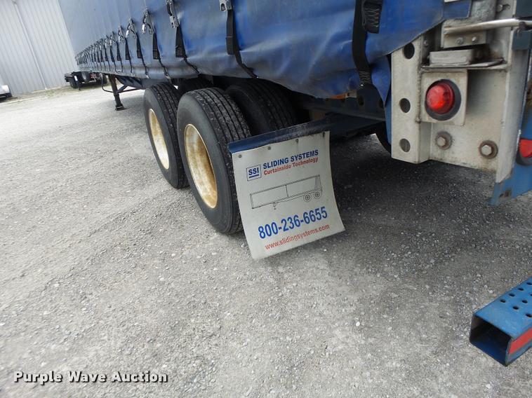 image for item DB5776 2002 Utility Trailers curtain sided trailer