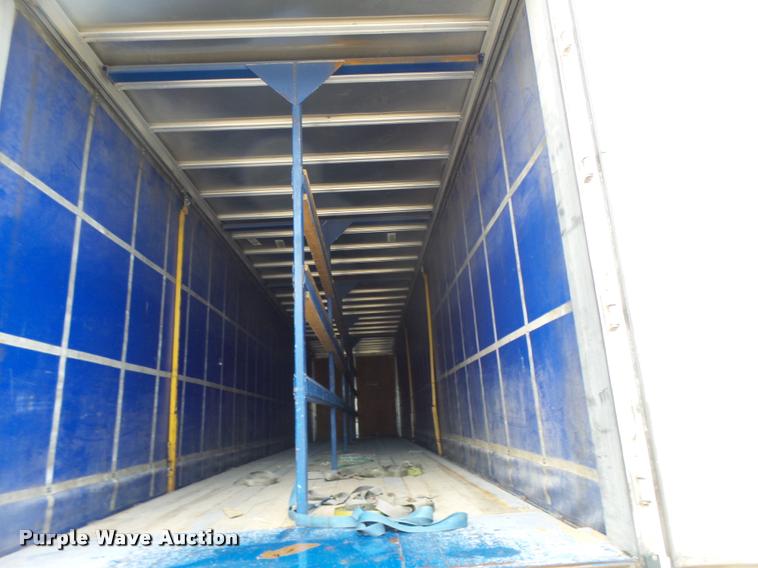 image for item DB5776 2002 Utility Trailers curtain sided trailer