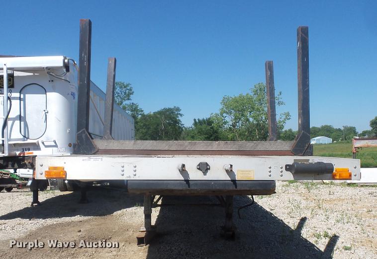 image for item DJ9518 2000 Transcraft flatbed trailer
