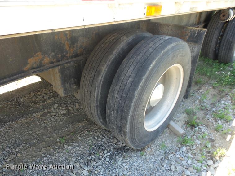 image for item DJ9518 2000 Transcraft flatbed trailer