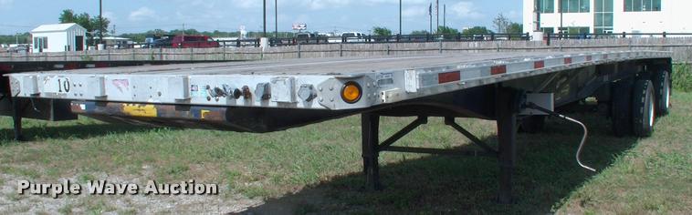 image for item DK9697 1998 Utility flatbed trailer